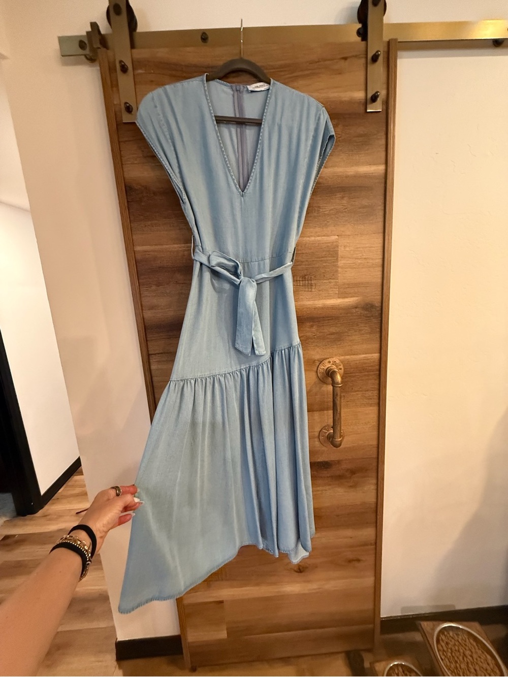 Zara Woman Denim Dress - Like NEW